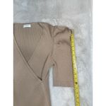 Thinkable Ribbed Wrap Top V Photo 14