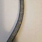 Betsey Johnson  Black Mesh Bow Necklace Photo 6