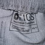 FIGS Technical Collection Gray Scrub Pants Teal Drawstring XS/T Photo 4