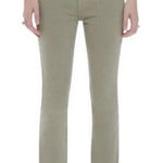 Mother The Smokin' Double Ankle Jeans Sage Green 24 High Rise Photo 0