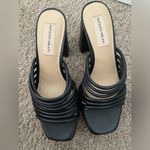 Antonio Melani  Bree Tubular Black Chunky Pumps Size 7US Women Photo 1