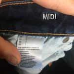 American Eagle  dark wash cuffed midi size 2 shorts Photo 1