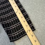 Studio Works Vintage Y2K  Knit Sweater Cardigan Womens M Black Pink Cottagecore Photo 13