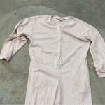 Victoria's Secret Vintage Long Jane Thermal One Piece Pajamas Pink Granny Core S Photo 1