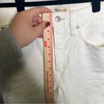 Madewell | Cream White High-Waisted Jeans Pants 27 Classic Straight Photo 6