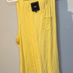 Obey  women’s XL Bright Yellow Tank Top/dress NWOT Photo 0