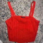 Topshop  Tank Crop Top Ribbed Photo 0
