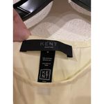 KENT Woman Dress Womens Medium Yellow Organic Silk Tunic Sleeveless Side Slits Photo 2