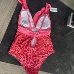 One Piece SPORLIKE Women Swimsuit V-Neck Ruffle Bathing Suit Padded Monokini Photo 7