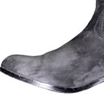 Sam Edelman Black Suede Fringe Louie Booties Photo 6