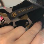 Outback Red Floral Halter Cocktail Dress | Buttons Back | Size 8 Photo 3