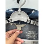 Laura Ashley  Southwest indigenous Aztec Embroidered bling jean jacket size XL Photo 2