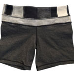 Lululemon  Short Gray and Black Athletic Shorts Photo 0