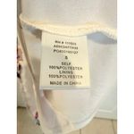 Crossover Romper Floral Print Cold‎ Shoulder Ruffle Sleeve Summer Dress S White Photo 3