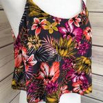 Xhilaration Floral Flowy Cropped Tank XS Photo 1