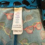 LuLaRoe  Blue Leggings with Sunglasses Print Photo 7