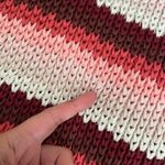 ZARA Blogger Favorite Striped Knit Red Summer Maxi Dress Size M Photo 9