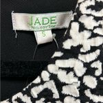 JADE MELODY TAM black animal print knit jacquard DRESS New women’s size small Photo 3