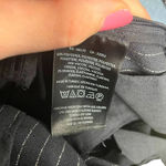 Anthropologie The Essential Jumpsuit Pinstripe Sleeveless Navy Blue Size US 0 Photo 13