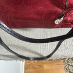 Brighton Purse Red Canvas Black Leather Trim Floral Satchel Shoulder Bag Western Photo 11