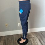 Columbia  Omni-Shade UPF Womens Leggings Sz XL navy Blue logo  NWT $60 #182 Photo 4