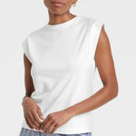 A New Day  White Extended Short Sleeve T-Shirt in Size Small Photo 0