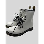 Dr. Martens  1460 AirWair Bouncing Soles Leather Iconic High Top Boots Size 10 Photo 2