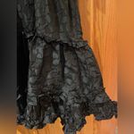 Sister Jane‎ Urban Outfitters Nora Jacquard Floral Mini Dress Size 6 (Medium) Black Photo 7