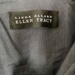 Ellen Tracy Vintage Blouse Blue Button Front Long Sleeve NWOT Photo 2