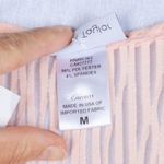 Jordan Taylor NWT  Womens Burnout V-Neck Cover Up Size M Pink Summer Beach Travel Photo 3