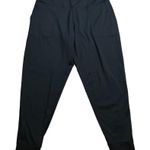 Dragon Fit Black Joggers Womens Large Pockets High Waist Workout Yoga Tapered Photo 0