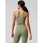 Athleta  Conscious Crop Serene Green Camo Sports Bra D-DD Cup Size 3X Photo 1