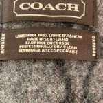 Coach  Men's Scarf in Black and Gray Pattern Photo 1