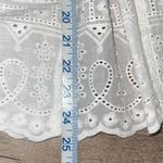 Hello Molly Womens Shirred Strappy Open Back Maxi Dress White Size Medium NWT Photo 10