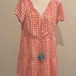 THML Pink/Orange/White Patterned Dress Sz M Photo 2
