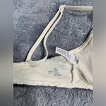 Aerie  scoop swim top medium white Photo 5