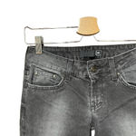Just Cavalli Charcoal Gray Denim Whiskered Jeans Size 40 / US 4 Photo 2