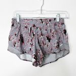 Lululemon Hotty Hot Short ll 2.5" Floral Flux Multi/Raceway Grey Sz 6 Photo 4