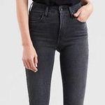 Levi’s Gray High Rise Skinny Jeans Photo 0