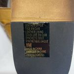 Gee Wa Wa Faye Leather Sandal Size 8 mustard tan distressed Photo 8