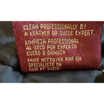 Vintage 80s Womens Full Length Black Leather Coat Size M Lined G Photo 9