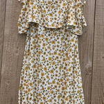 Forever 21 white & yellow flower Dress from size small. Floral Photo 0
