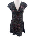 Reformation NWT  Amellia Perla floral silk mini dress sz 2 Photo 2