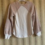 We The Free  Free People Top Women Long Sleeve Shirt Size Small Multi Colored Photo 3