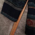 Rolyne and Diane Vintage Southwestern Print Blazer Made in USA Women's Large Blue Photo 6