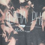 Alpha Phi Theta Un Sorority Tie Dye Sweatshirt Appalachian State University Size M Photo 1