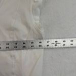 Free People White Ruffle Sleeve Tank Top XL cap Sleeve Knit Casual READ Photo 1