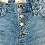 Universal Threads high rise stretch button fly vintage midi frayed shorts size 25 Photo 7