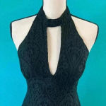 ASTR ⭐️  black lace mini dress in size small Photo 1