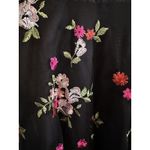 Lulus  Whimsigoth Lace Patterned Floral Flirty Y2K‎ Mini Dress Small Hoco Holiday Photo 3